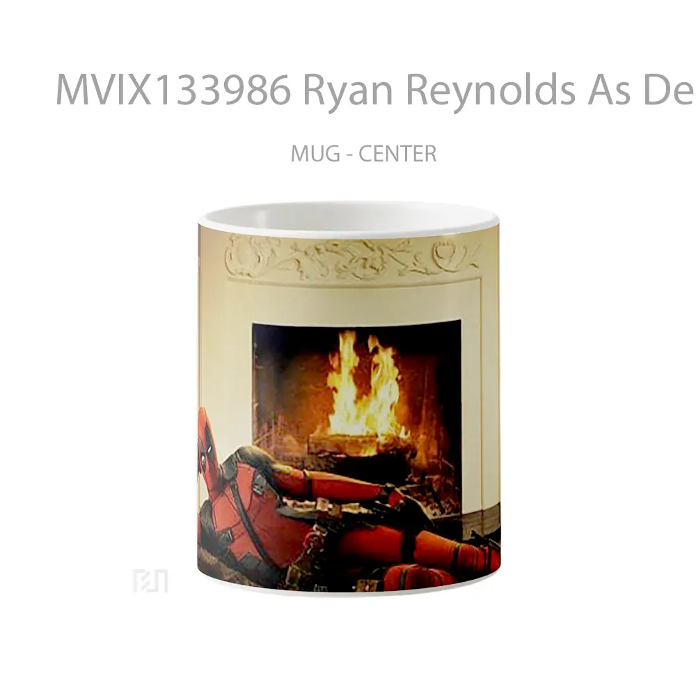 Mug Ryan Reynolds As Deadpool Gelas Superhero