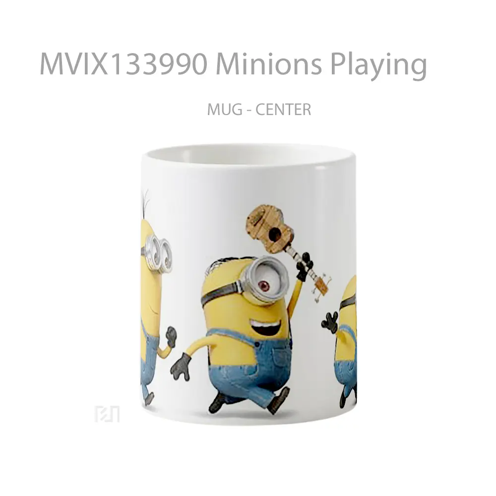 Mug Minions Playing Gelas Kartun