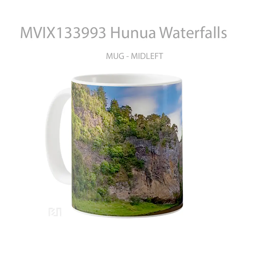 Mug Hunua Waterfalls Gelas Pemandangan Alam - All-side / Desain