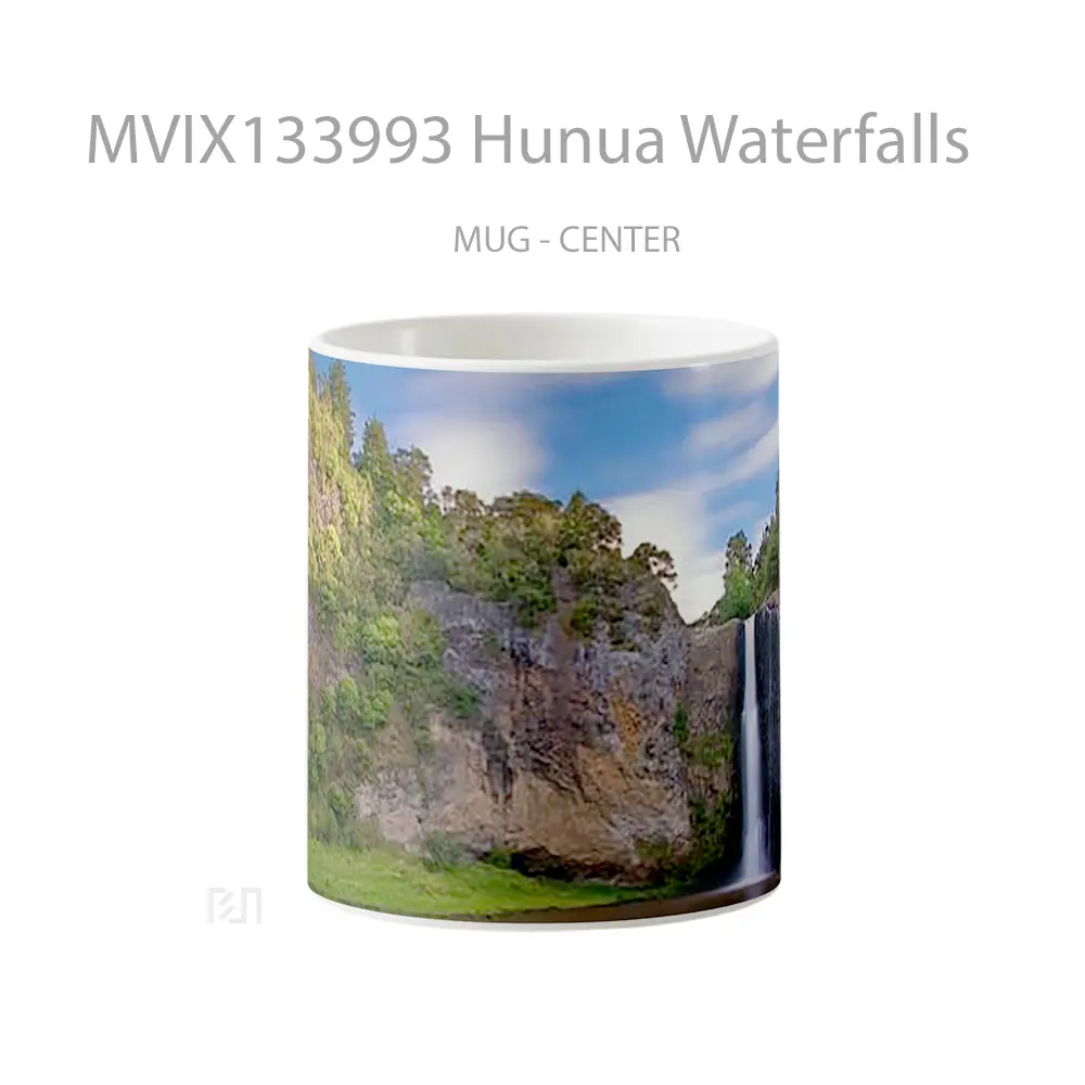 Mug Hunua Waterfalls Gelas Pemandangan Alam