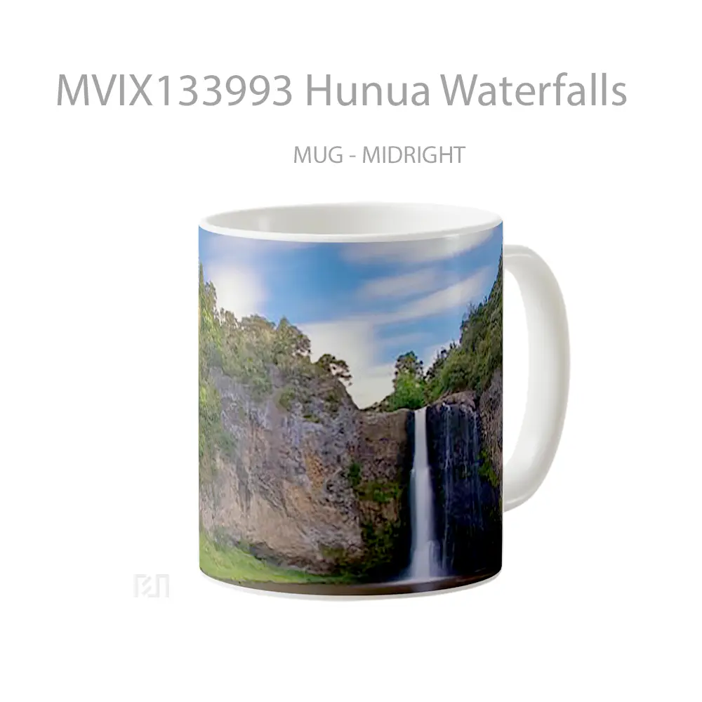 Mug Hunua Waterfalls Gelas Pemandangan Alam - All-side / Desain