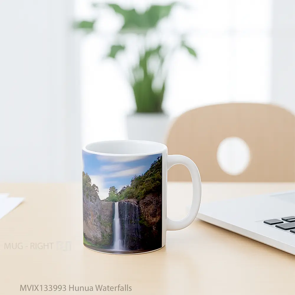 Mug Hunua Waterfalls Gelas Pemandangan Alam - All-side / Desain