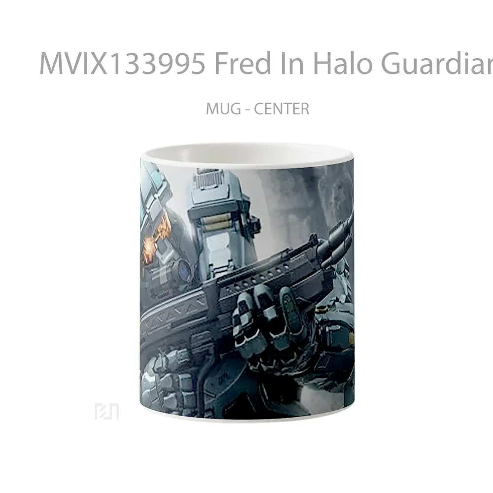 Mug Fred In Halo Guardians Cangkir Gamer