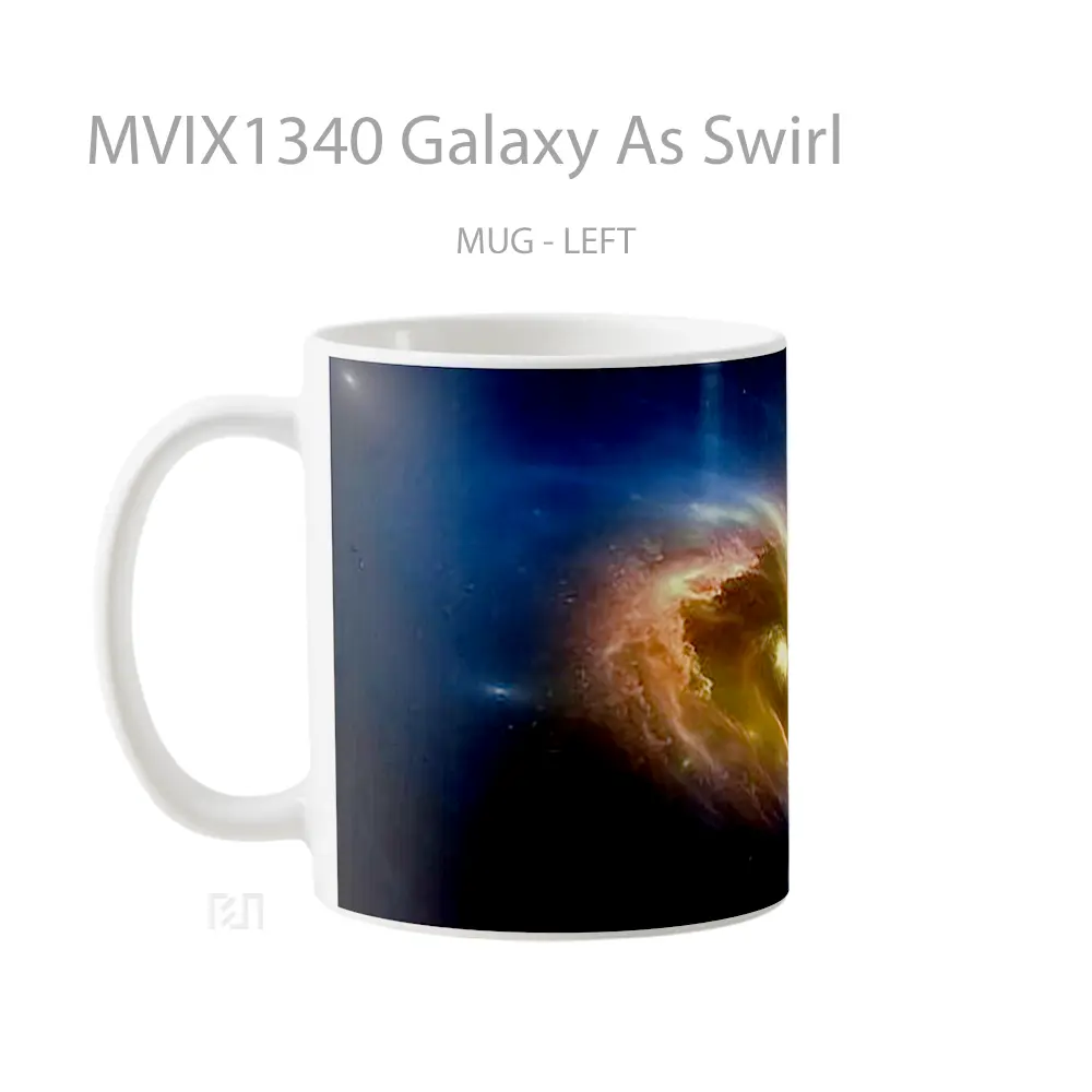Mug Galaxy As Swirl Gelas Astronomi - All-side / Desain