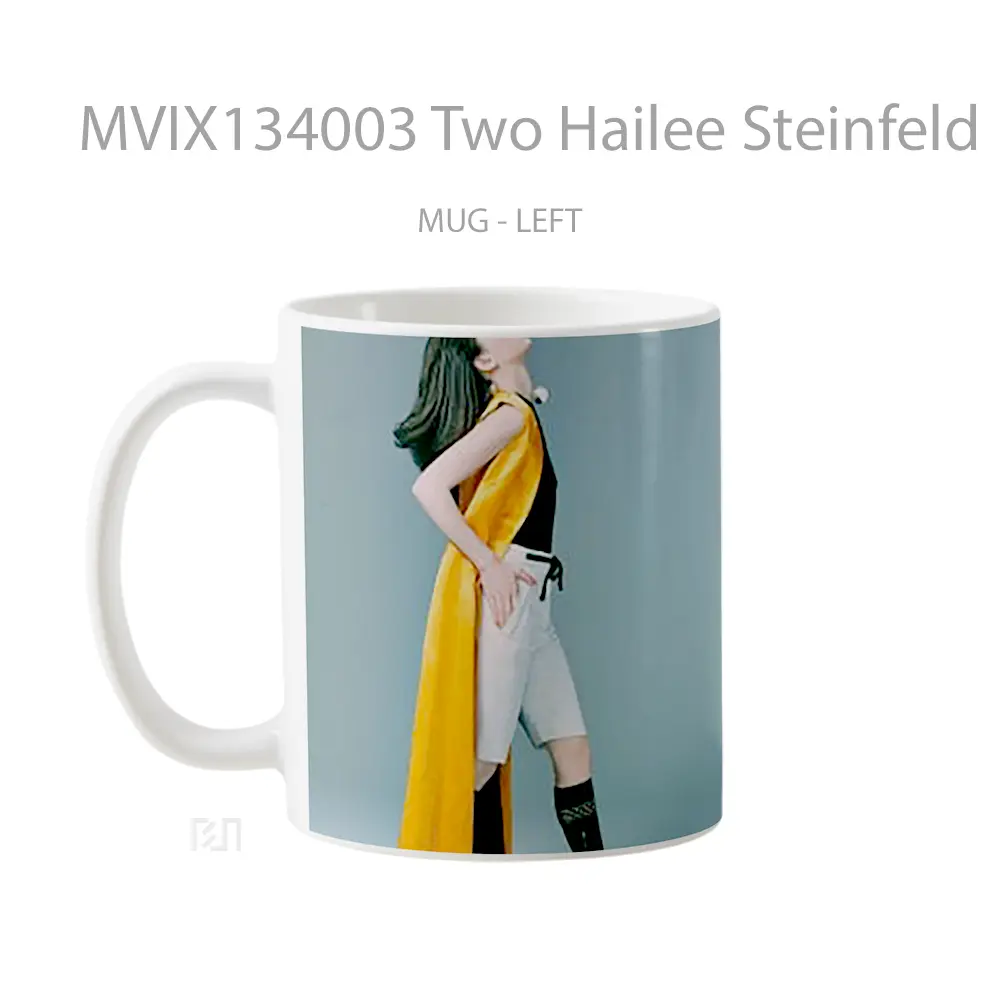 Mug Two Hailee Steinfeld Gelas Selebriti - All-side / Desain