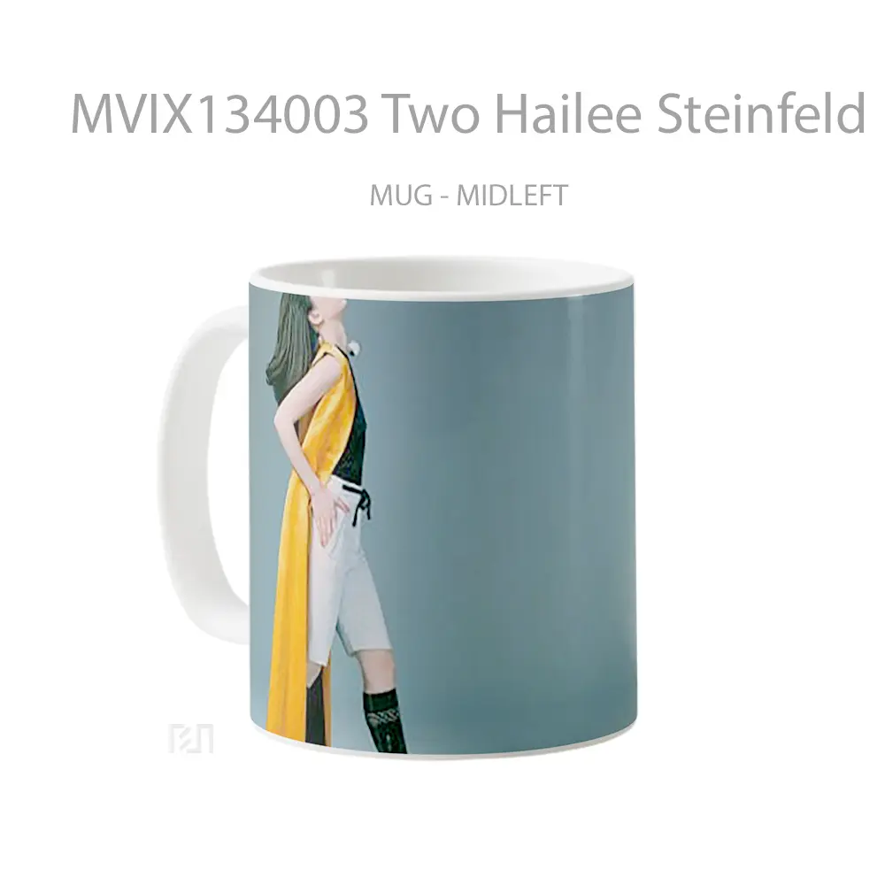 Mug Two Hailee Steinfeld Gelas Selebriti - All-side / Desain