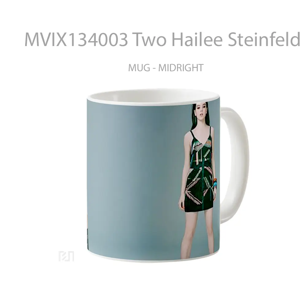 Mug Two Hailee Steinfeld Gelas Selebriti - All-side / Desain