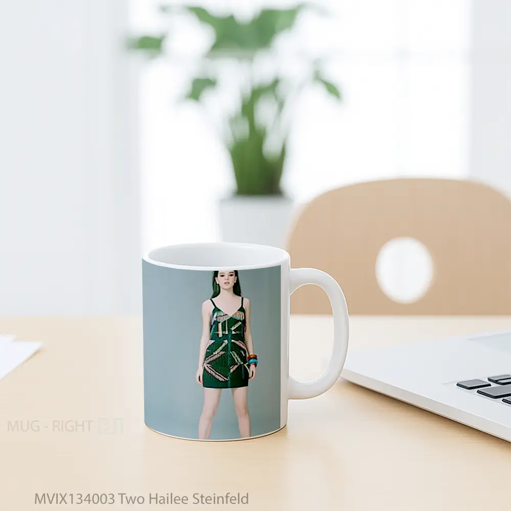 Mug Two Hailee Steinfeld Gelas Selebriti - All-side / Desain