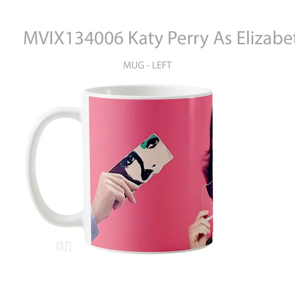 Mug Katy Perry As Elizabeth Taylor Gelas Selebriti - All-side / Desain