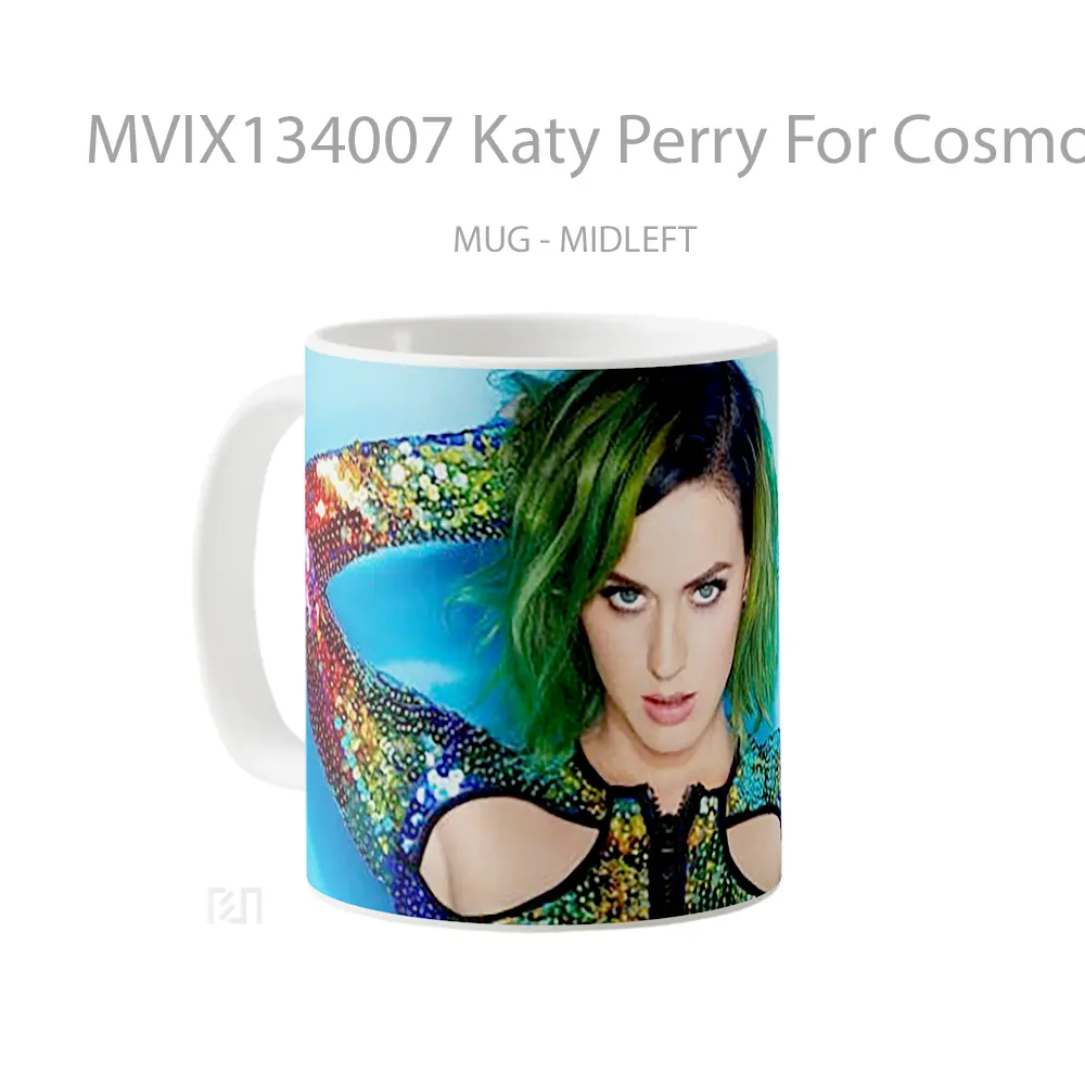 Mug Katy Perry For Cosmopolitan Gelas Keramik Unik - All-side / Desain