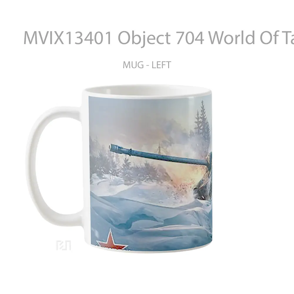 Mug Object 704 World Of Tanks Gelas Keramik Unik - All-side / Desain