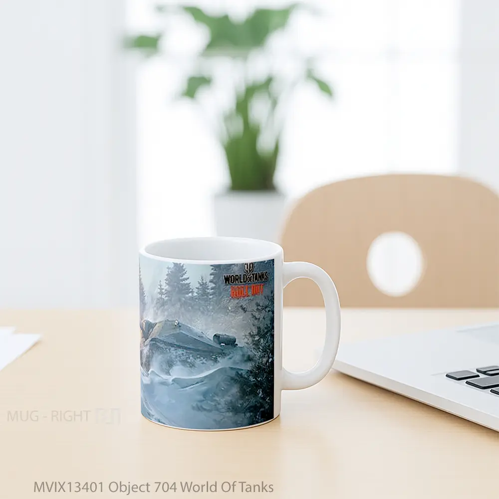 Mug Object 704 World Of Tanks Gelas Keramik Unik - All-side / Desain