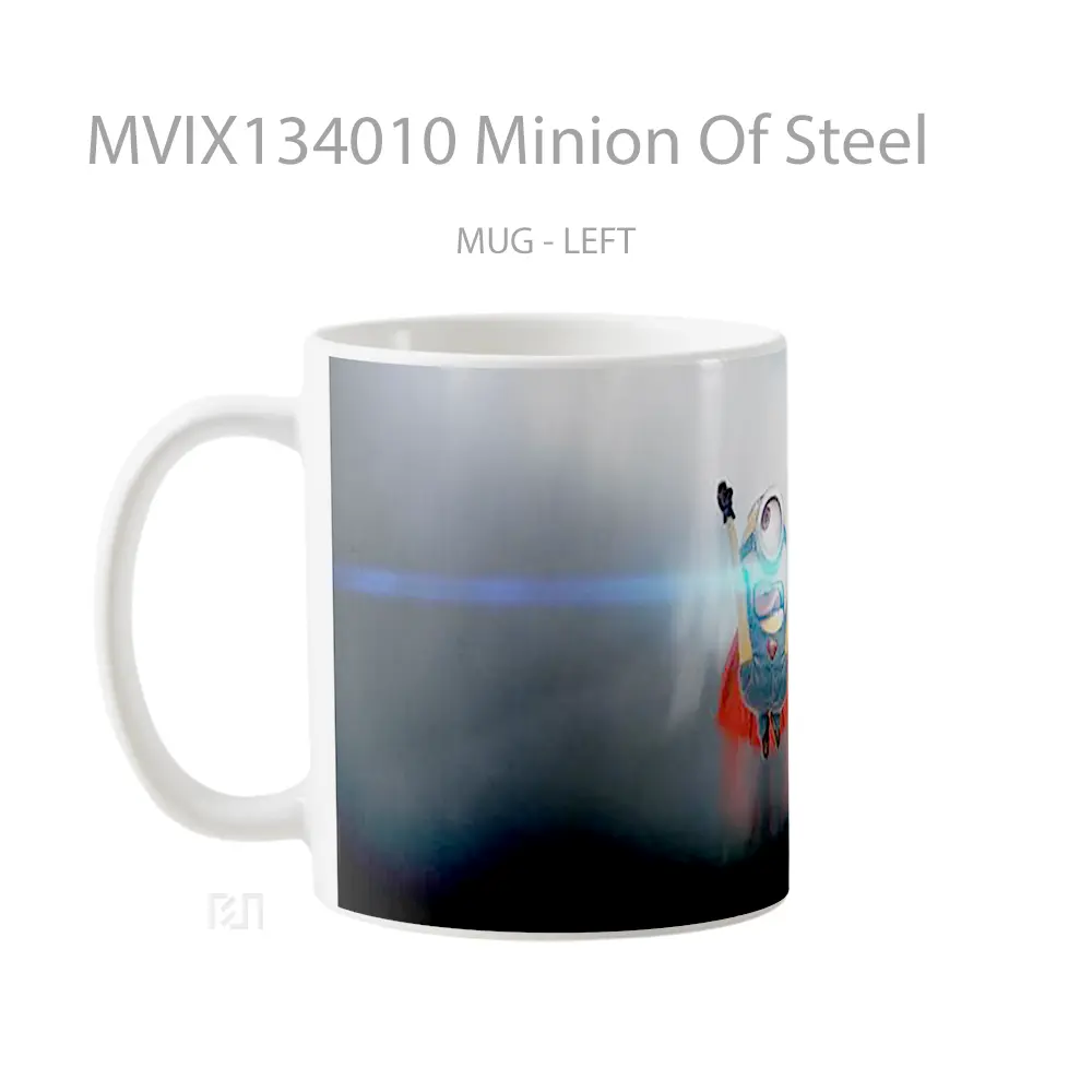 Mug Minion Of Steel Gelas Kartun - All-side / Desain