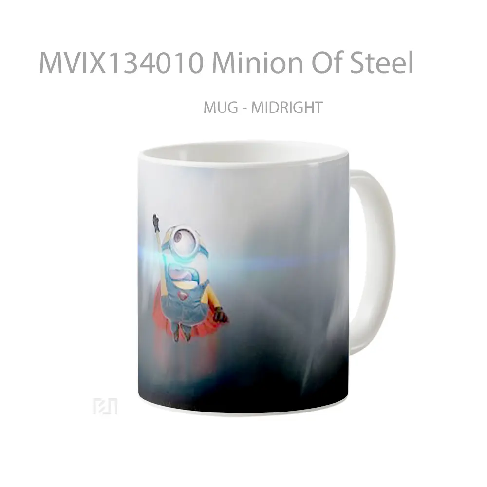 Mug Minion Of Steel Gelas Kartun - All-side / Desain