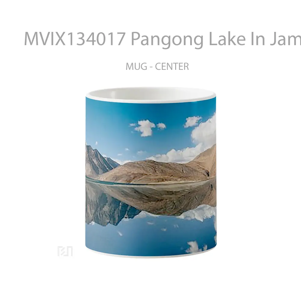 Mug Pangong Lake In Jammu And Kashmir Gelas Pemandangan Alam