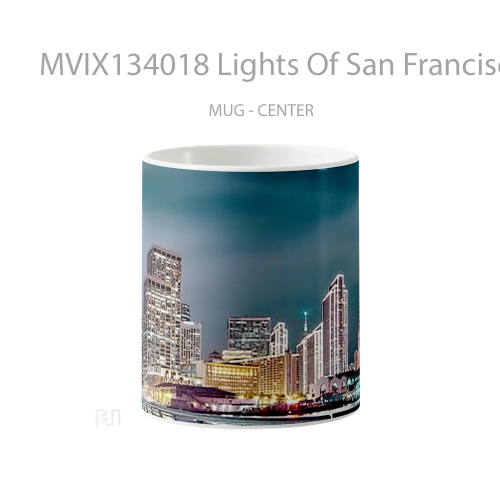 Mug Lights Of San Francisco Gelas Keramik Unik