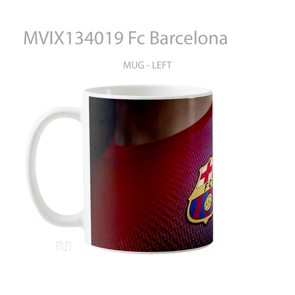 Mug Fc Barcelona Gelas Keramik Unik - All-side / Desain