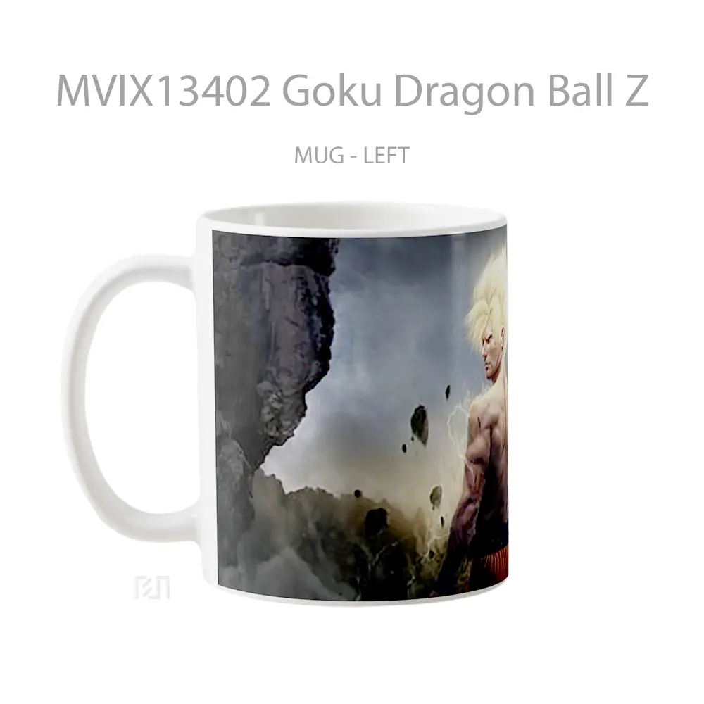 Mug Goku Dragon Ball Z Cangkir Anime - All-side / Desain