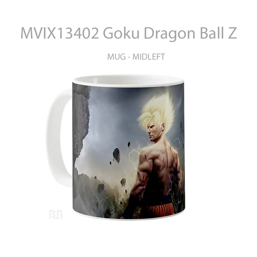 Mug Goku Dragon Ball Z Cangkir Anime - All-side / Desain