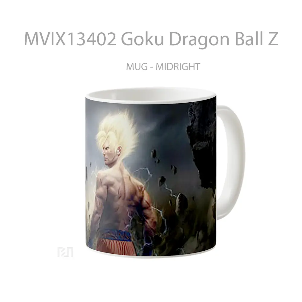 Mug Goku Dragon Ball Z Cangkir Anime - All-side / Desain