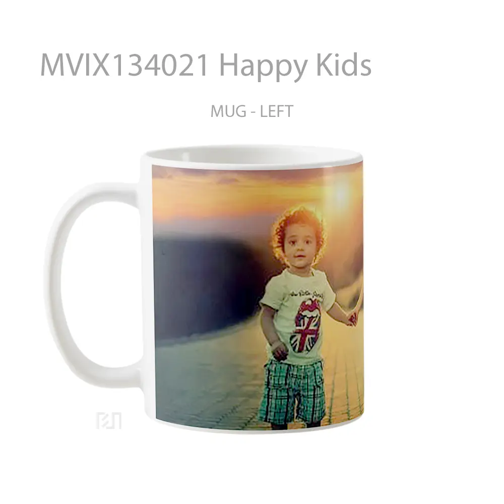 Mug Happy Kids Gelas Keramik Unik - All-side / Desain
