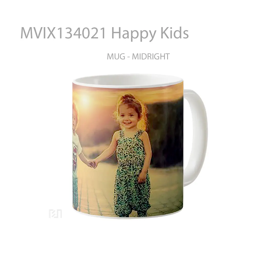 Mug Happy Kids Gelas Keramik Unik - All-side / Desain
