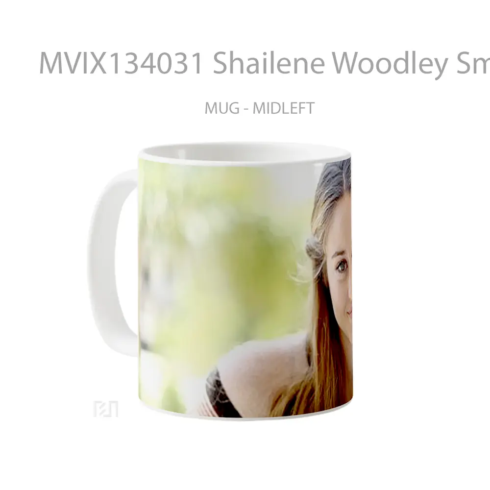 Mug Shailene Woodley Smiling Gelas Keramik Unik - All-side / Desain