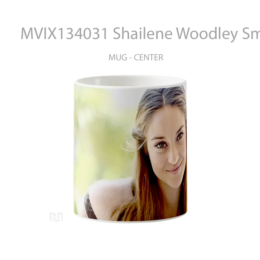 Mug Shailene Woodley Smiling Gelas Keramik Unik