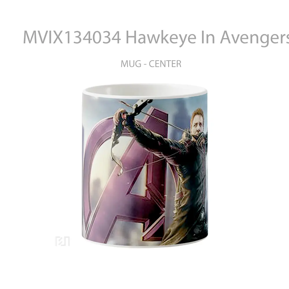 Mug Hawkeye In Avengers Gelas Superhero