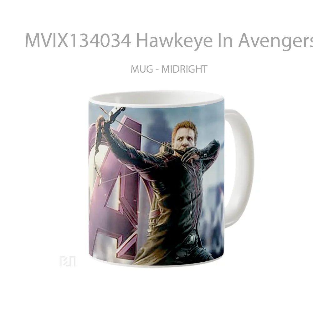 Mug Hawkeye In Avengers Gelas Superhero - All-side / Desain