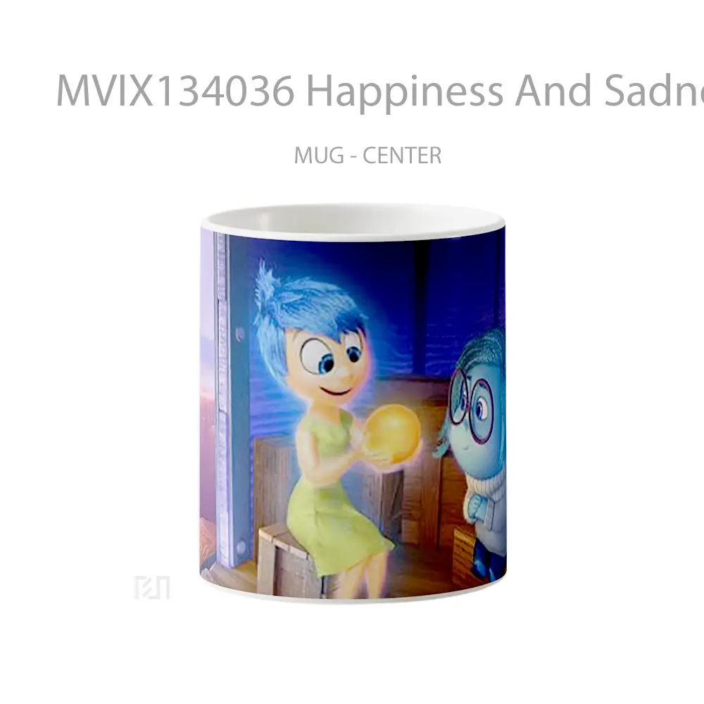 Mug Happiness And Sadness Gelas Keramik Unik
