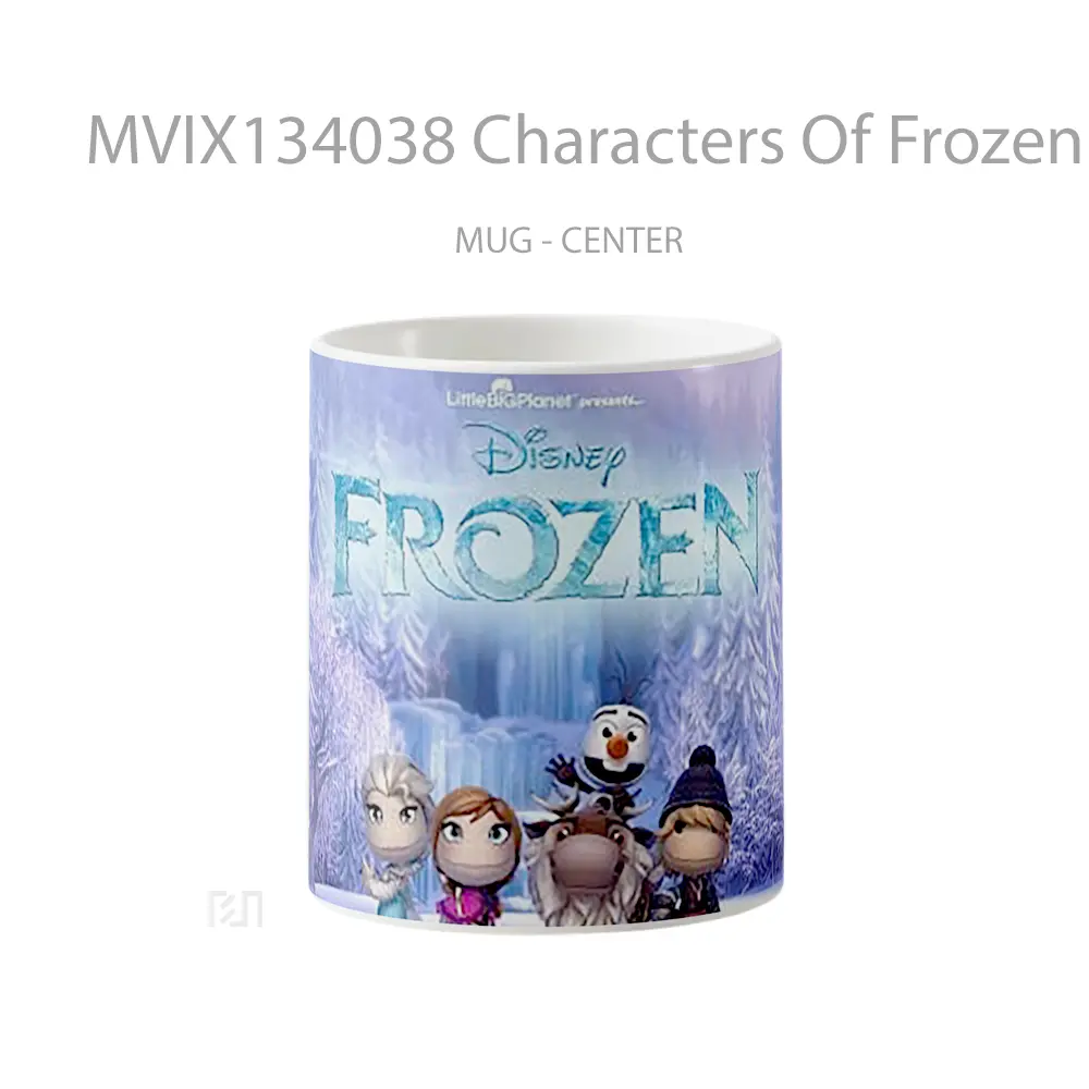Mug Characters Of Frozen In Littlebigplanet Gelas Keramik Unik