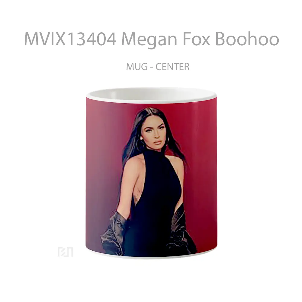 Mug Megan Fox Boohoo Gelas Selebriti