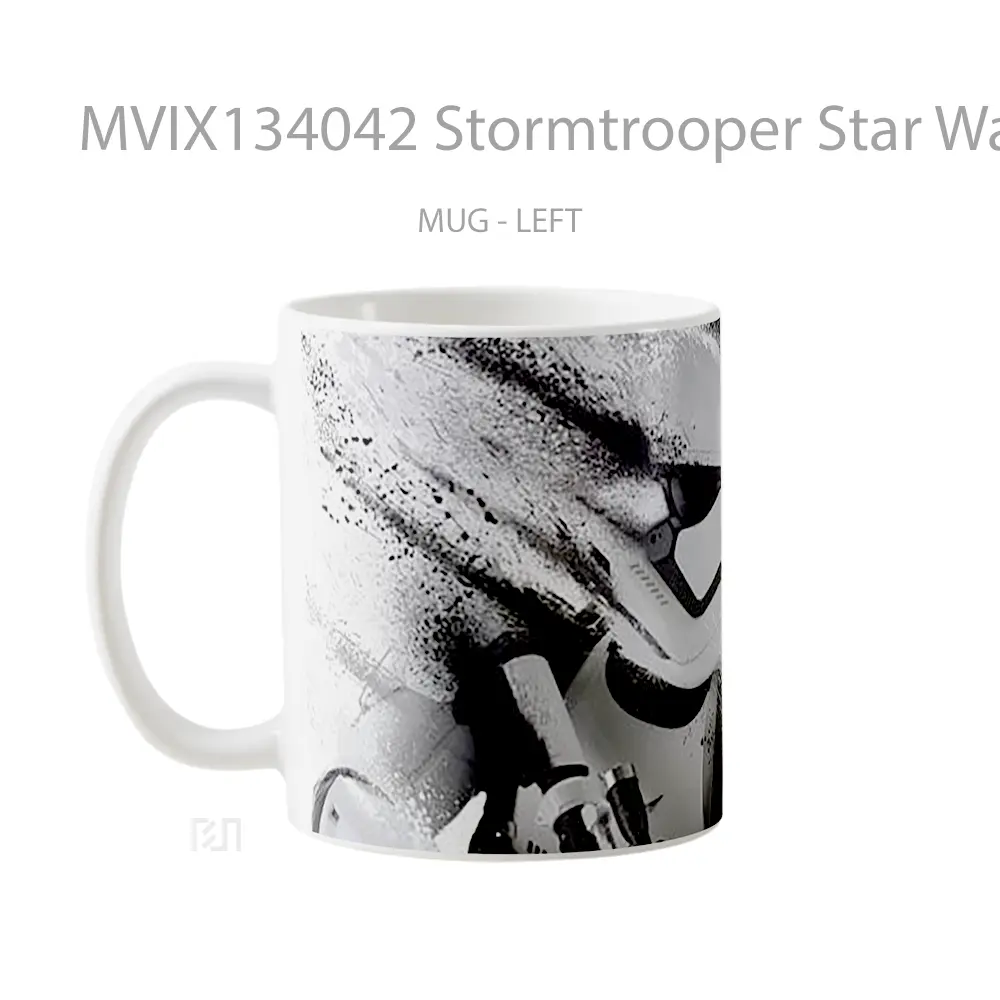 Mug Stormtrooper Star Wars V1 Gelas Star Wars - All-side / Desain