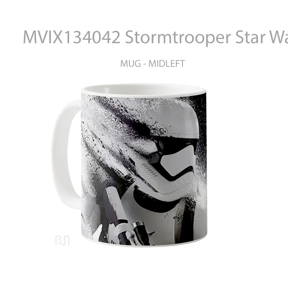 Mug Stormtrooper Star Wars V1 Gelas Star Wars - All-side / Desain