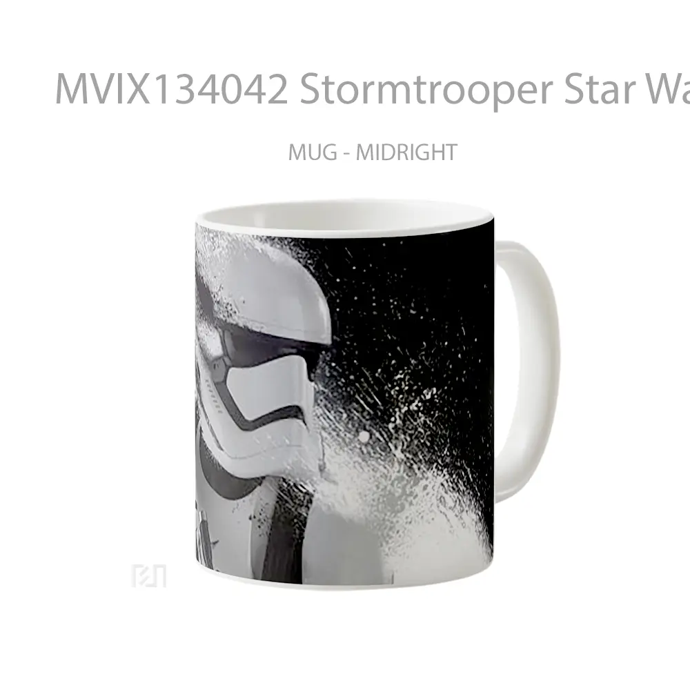 Mug Stormtrooper Star Wars V1 Gelas Star Wars - All-side / Desain