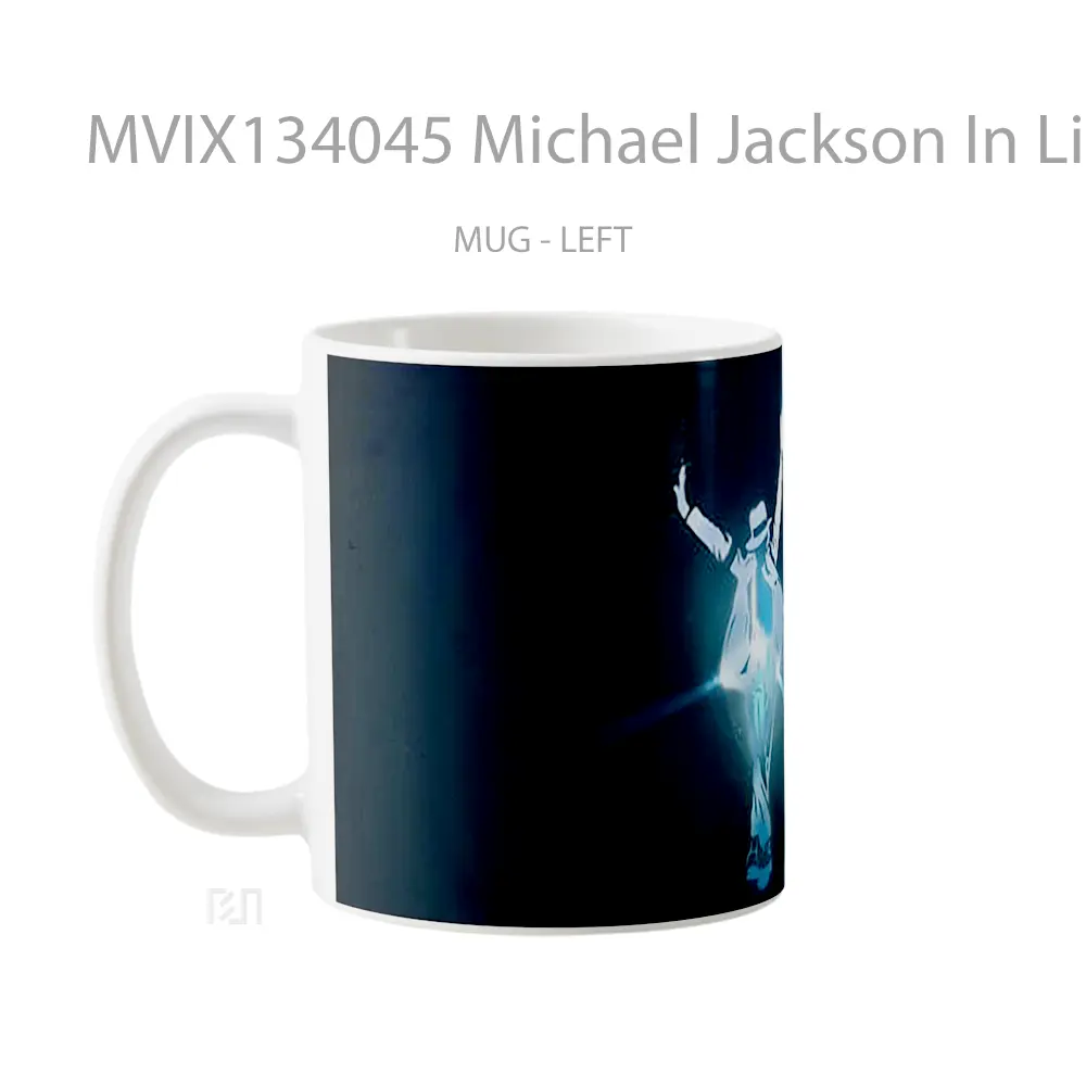 Mug Michael Jackson In Lights Gelas Keramik Unik - All-side / Desain