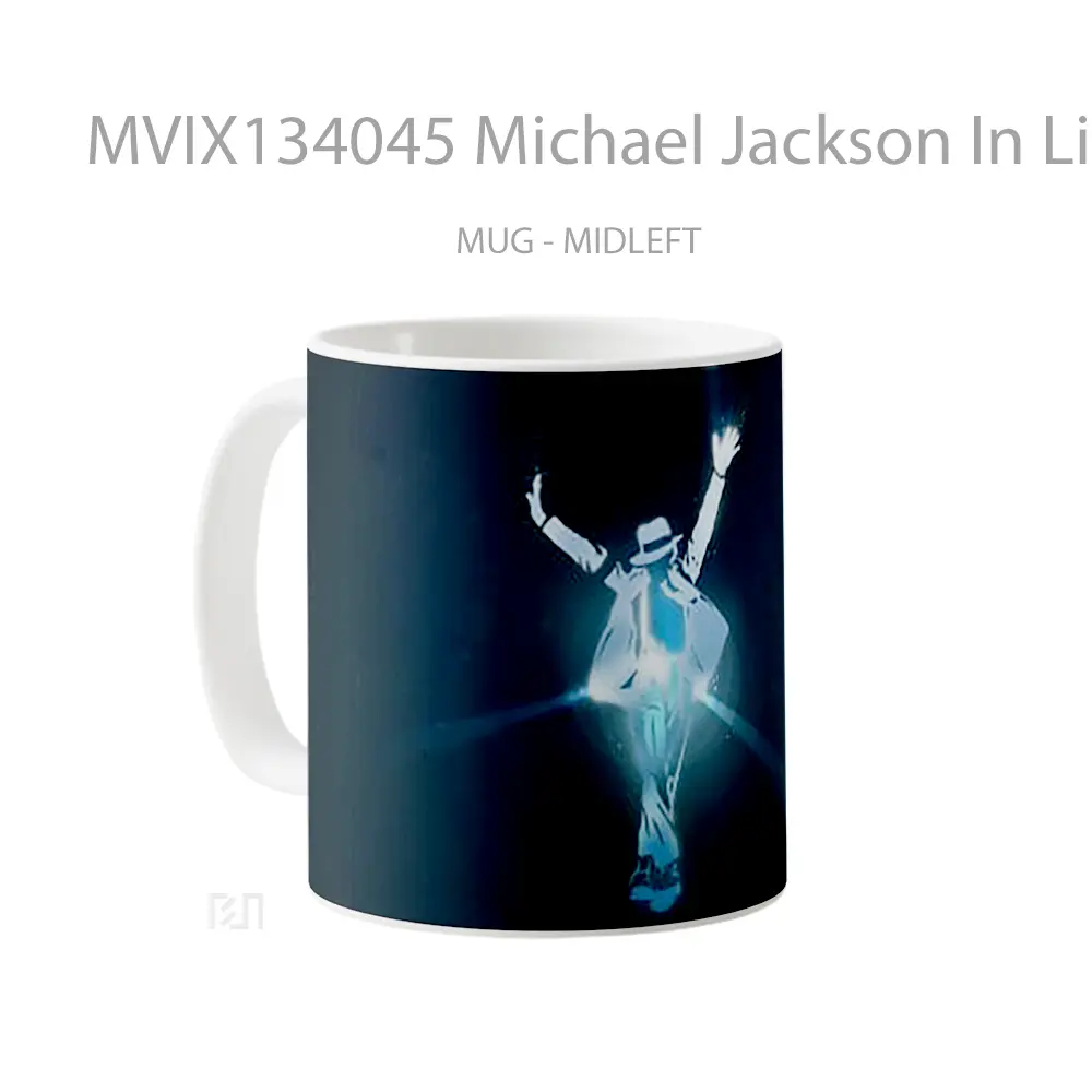 Mug Michael Jackson In Lights Gelas Keramik Unik - All-side / Desain