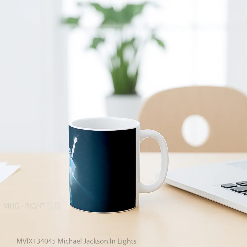 Mug Michael Jackson In Lights Gelas Keramik Unik - All-side / Desain