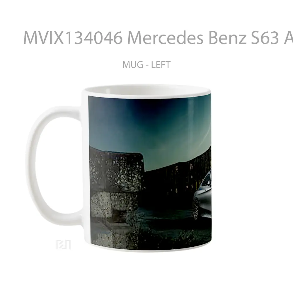 Mug Mercedes Benz S63 Amg Luxury Sports Sedan Cangkir Mobil - All-side / Desain