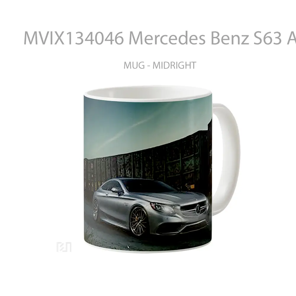 Mug Mercedes Benz S63 Amg Luxury Sports Sedan Cangkir Mobil - All-side / Desain