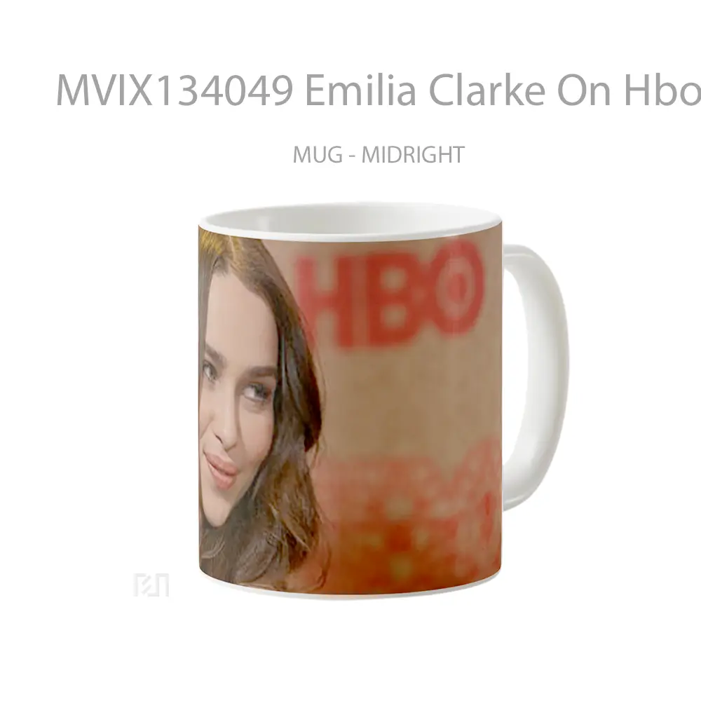 Mug Emilia Clarke On Hbo Gelas Keramik Unik - All-side / Desain
