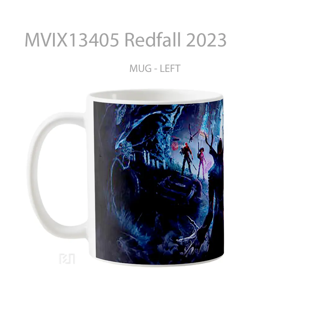 Mug Redfall 2023 Gelas Keramik Unik - All-side / Desain