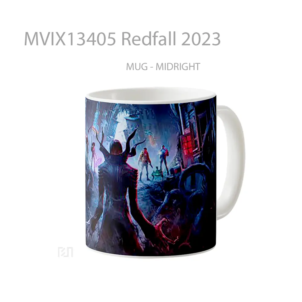 Mug Redfall 2023 Gelas Keramik Unik - All-side / Desain