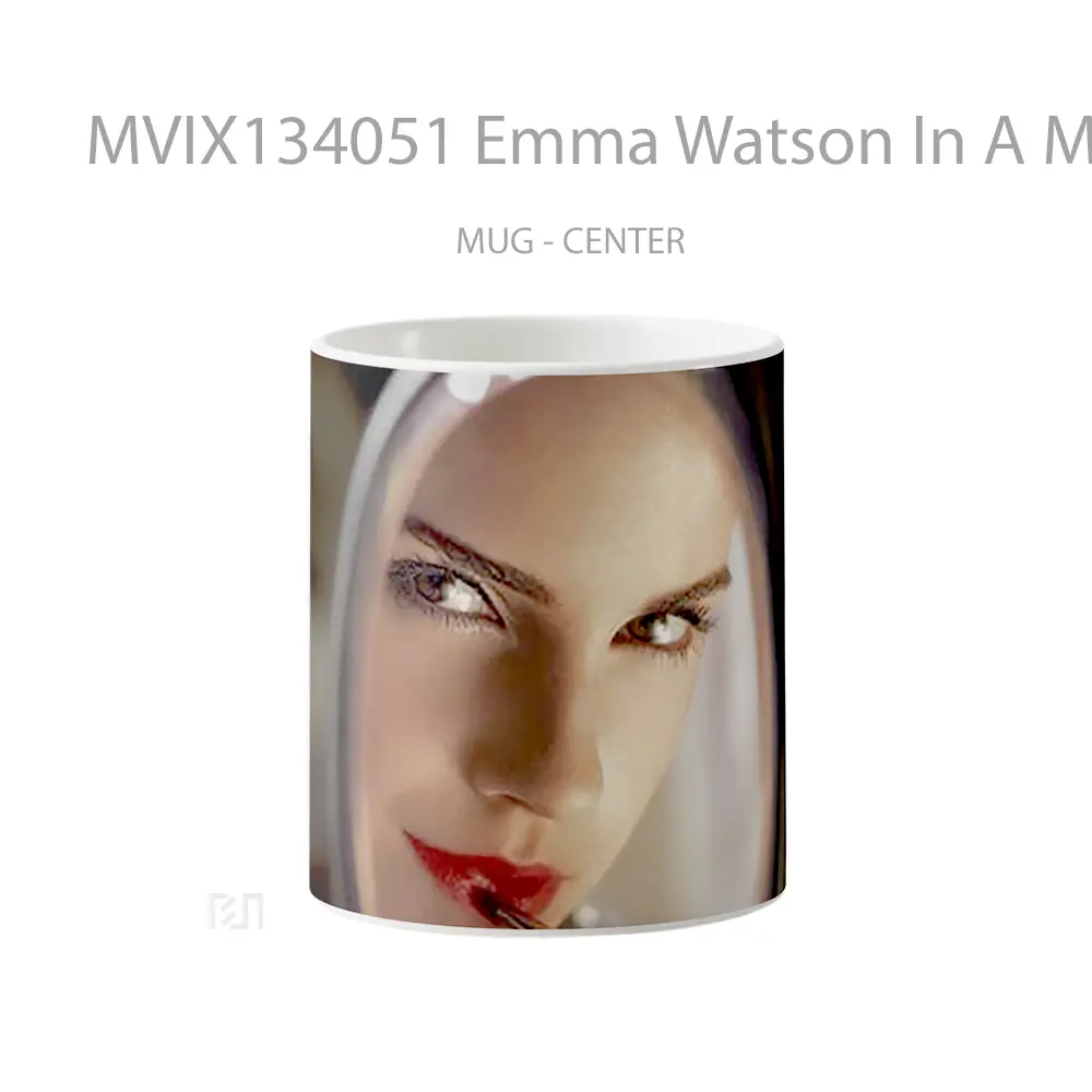 Mug Emma Watson In A Mirror Gelas Selebriti