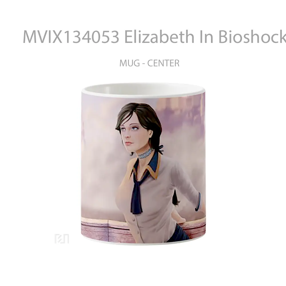 Mug Elizabeth In Bioshock Infinite Gelas Keramik Unik