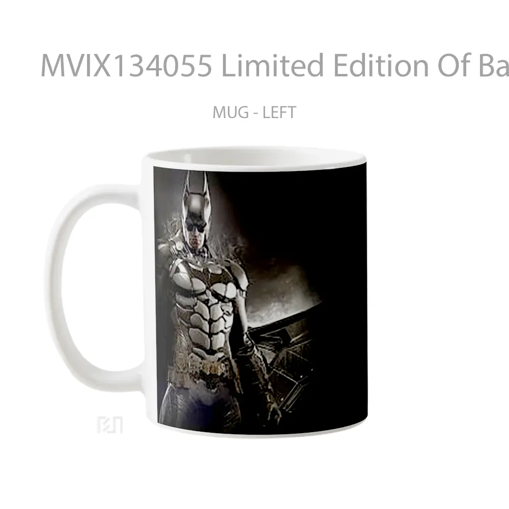 Mug Limited Edition Of Batman Arkham Knight Gelas Superhero - All-side / Desain