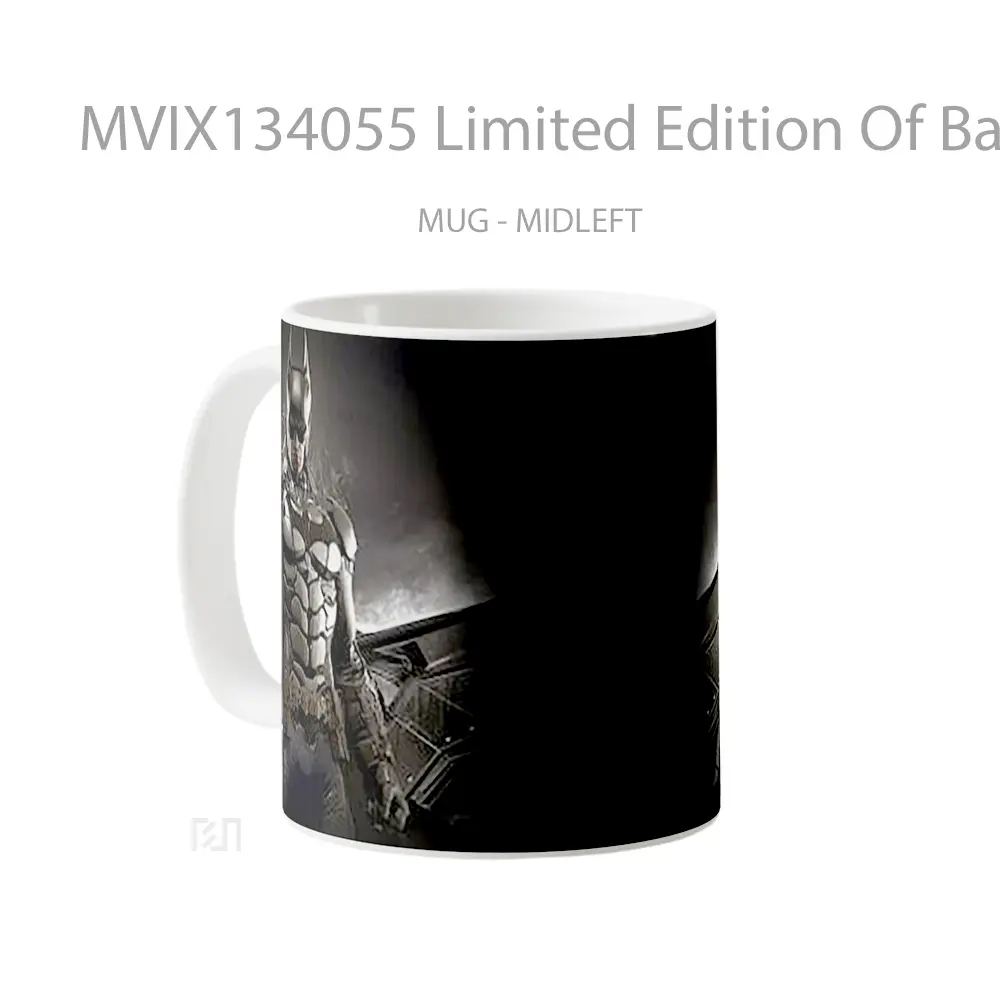 Mug Limited Edition Of Batman Arkham Knight Gelas Superhero - All-side / Desain
