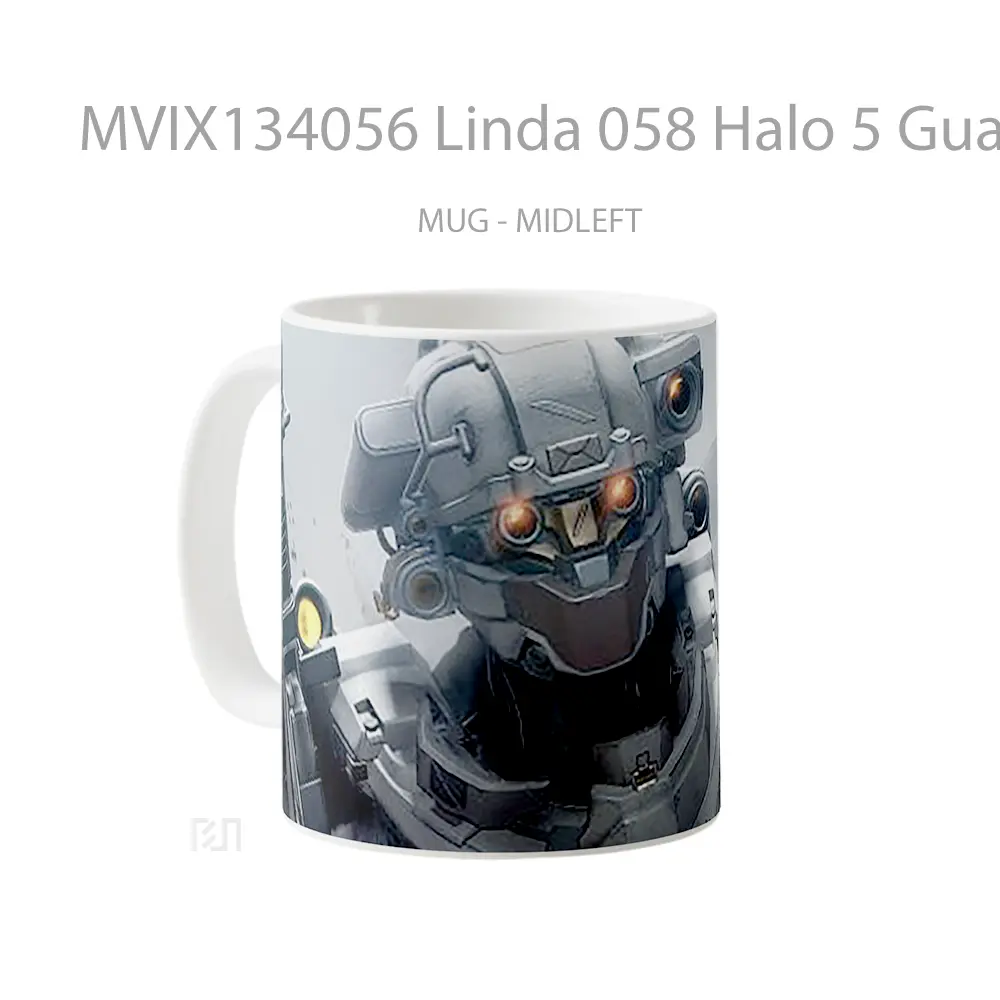 Mug Linda 058 Halo 5 Guardians Cangkir Gamer - All-side / Desain