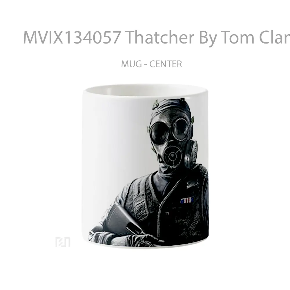Mug Thatcher By Tom Clancy S Rainbow Six Siege Gelas Keramik Unik